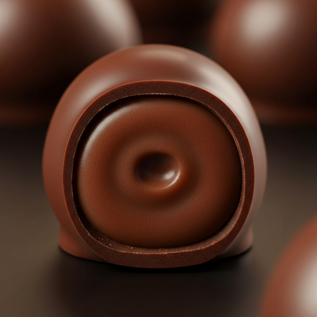 Trufas gourmet artesanais com recheio cremoso